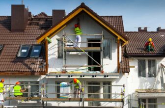 Travaux de rénovation énergétique d'une façade