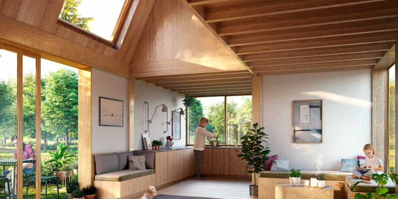 Avec Living Places, Velux nous montre comment construire une maison éco-responsable